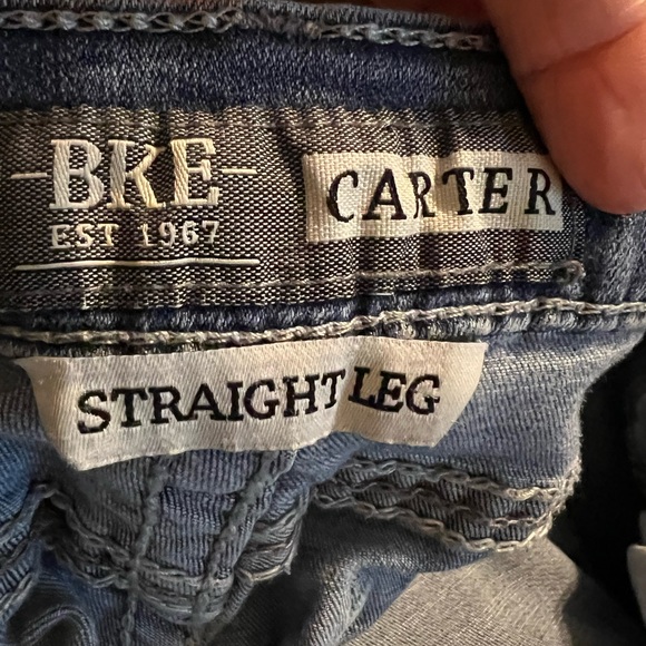 SOLD! Buckle BKE Carter 36R Straight leg coolmax jeans - Picture 5 of 10